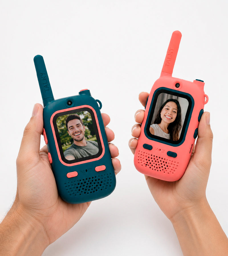 Talkie-walkie vidéo jouet enfant aventure plein air