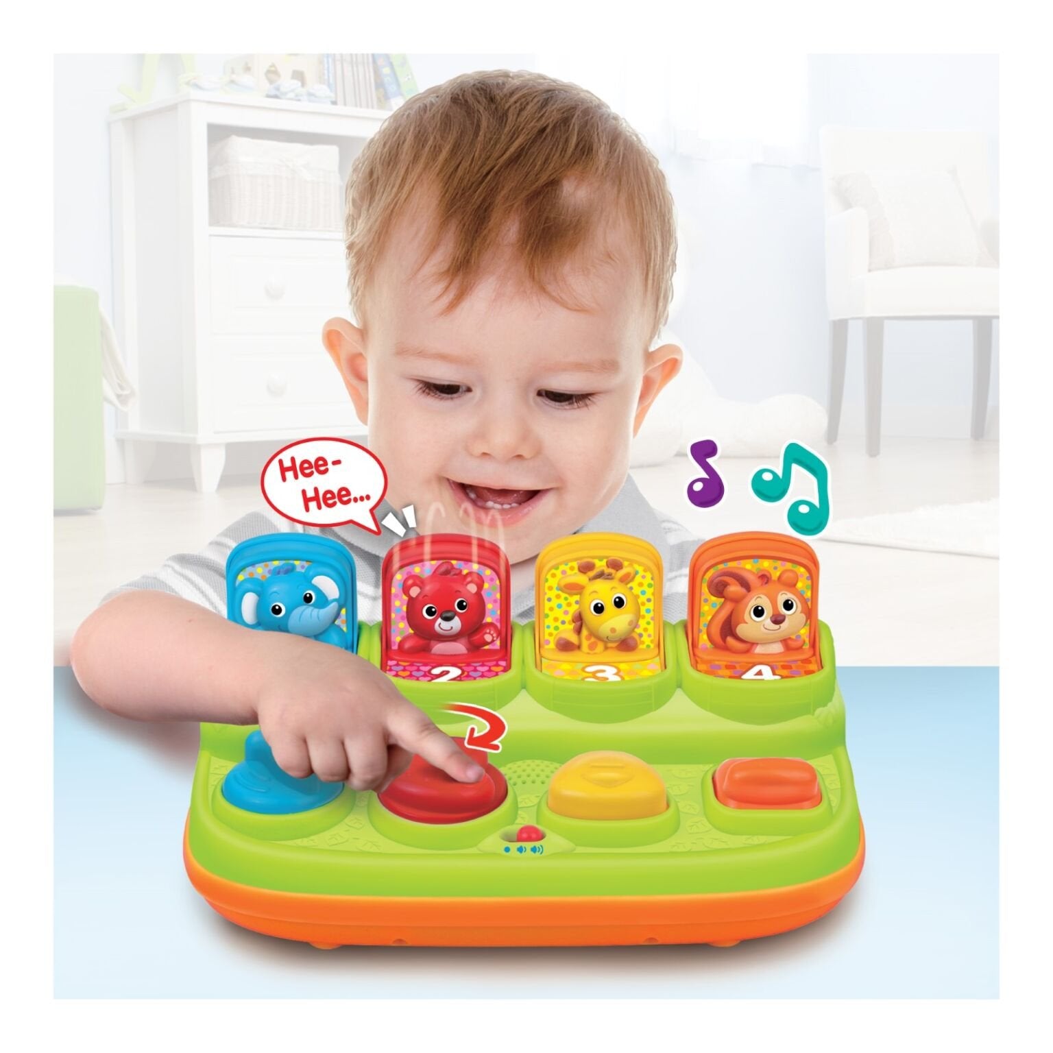 Stokomani Animaux surprises jeu éducatif bébé 0-24 mois