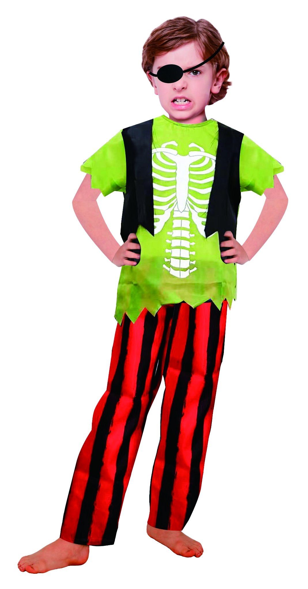Déguisement Halloween garçon orange 4 à 12 ans