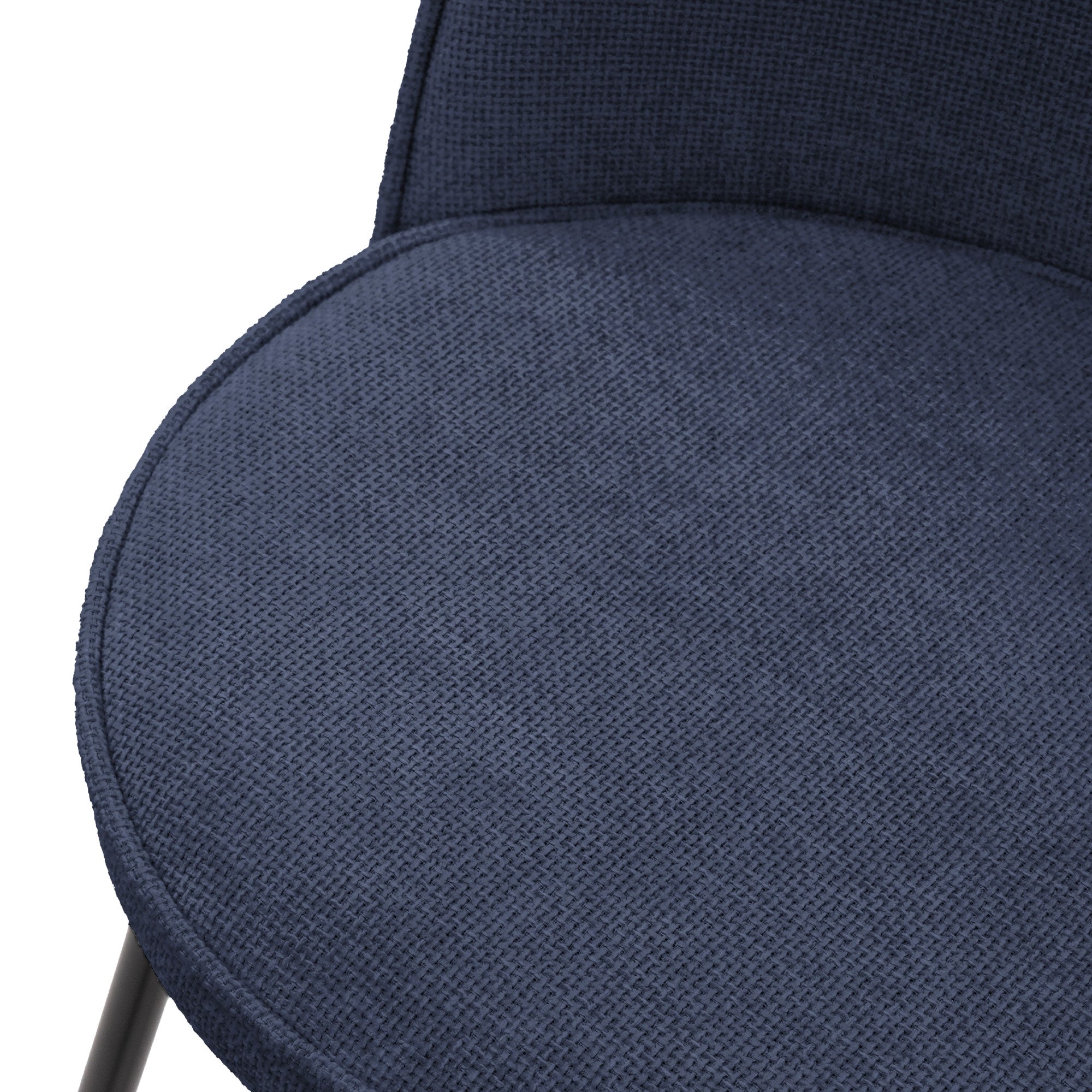 ECD Germany ML-Design tabouret bar bleu lot 2 dossier