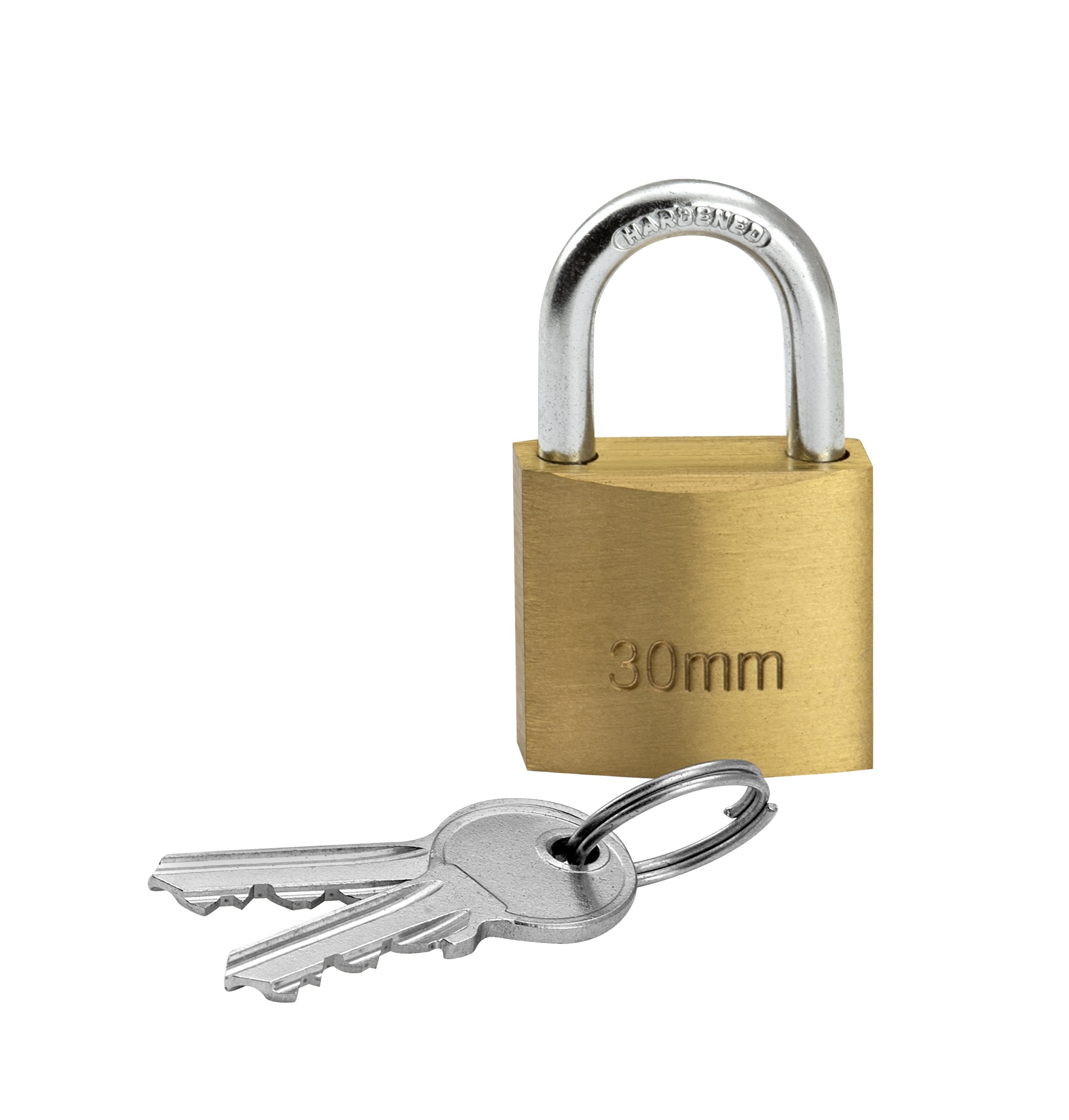 Safe Tool Cadenas laiton à clés 30 mm cadenas maison