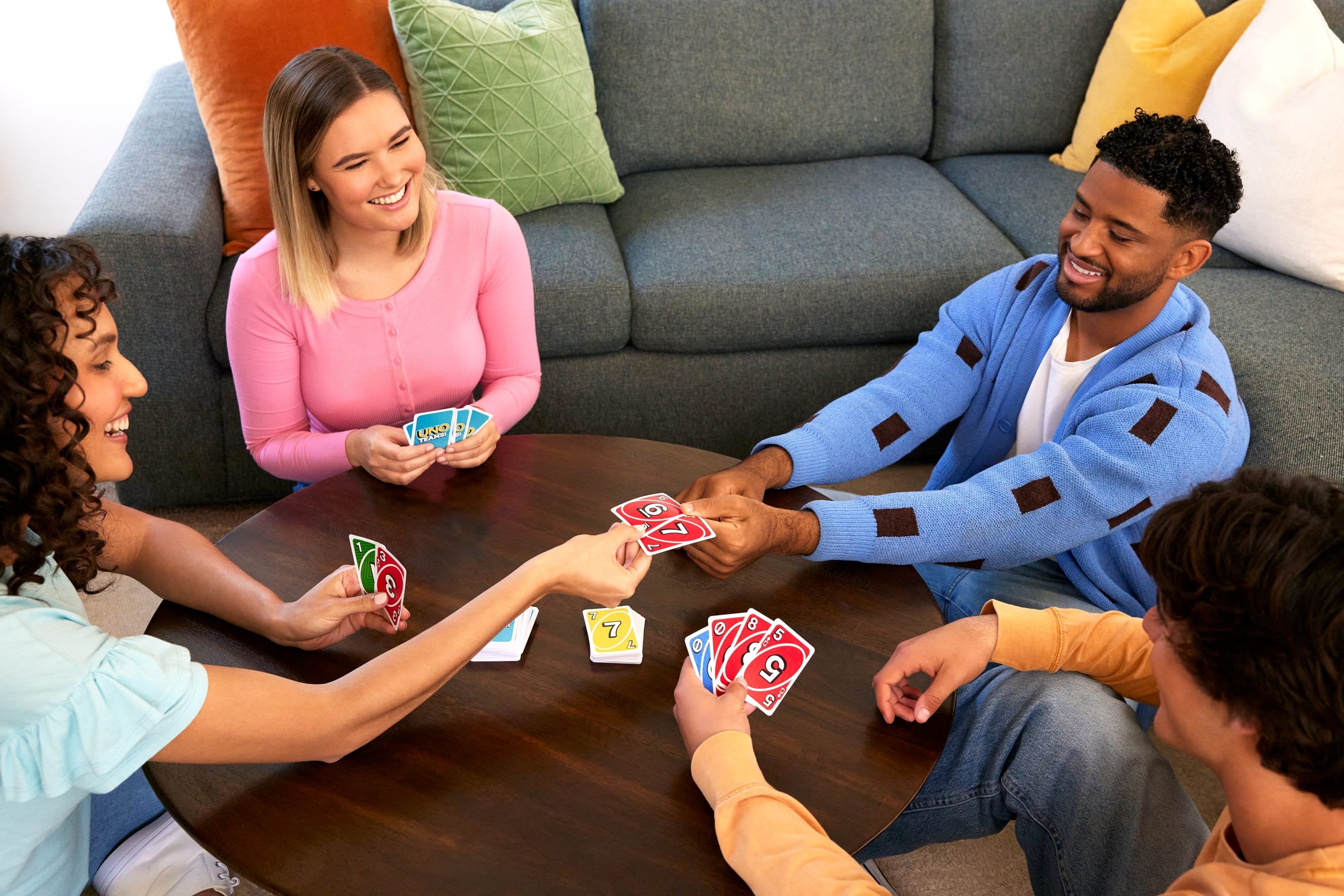 UNO Teams jeu de cartes équipe coopératif
