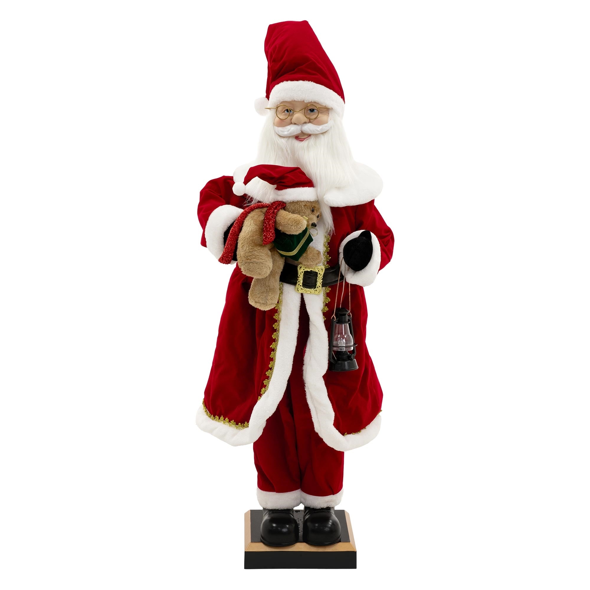 ECD Germany père noël lumineux 120 cm LED musique
