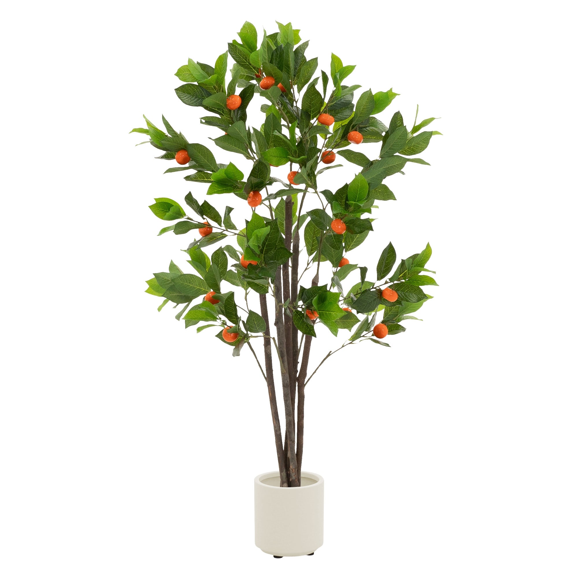 ML-Design oranger artificiel plante 130 cm pot fruits