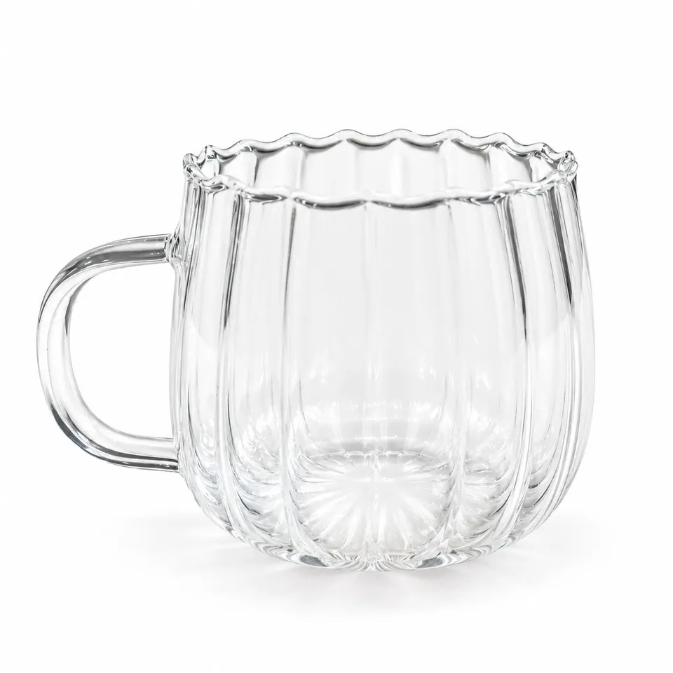 Cook Keen Citrouille tasse en verre 400 ml avec anse