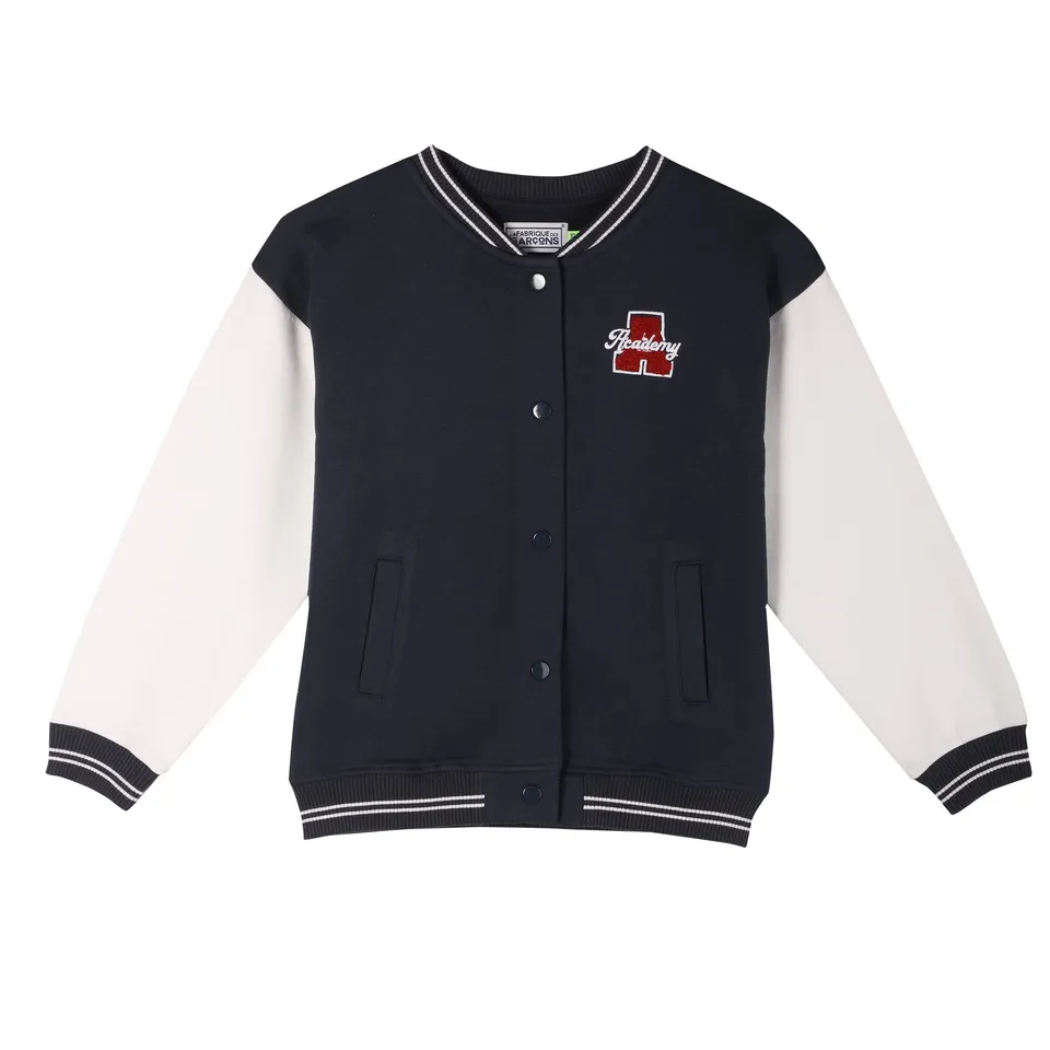 Stokomani Sweat teddy bleu foncé enfant 10A