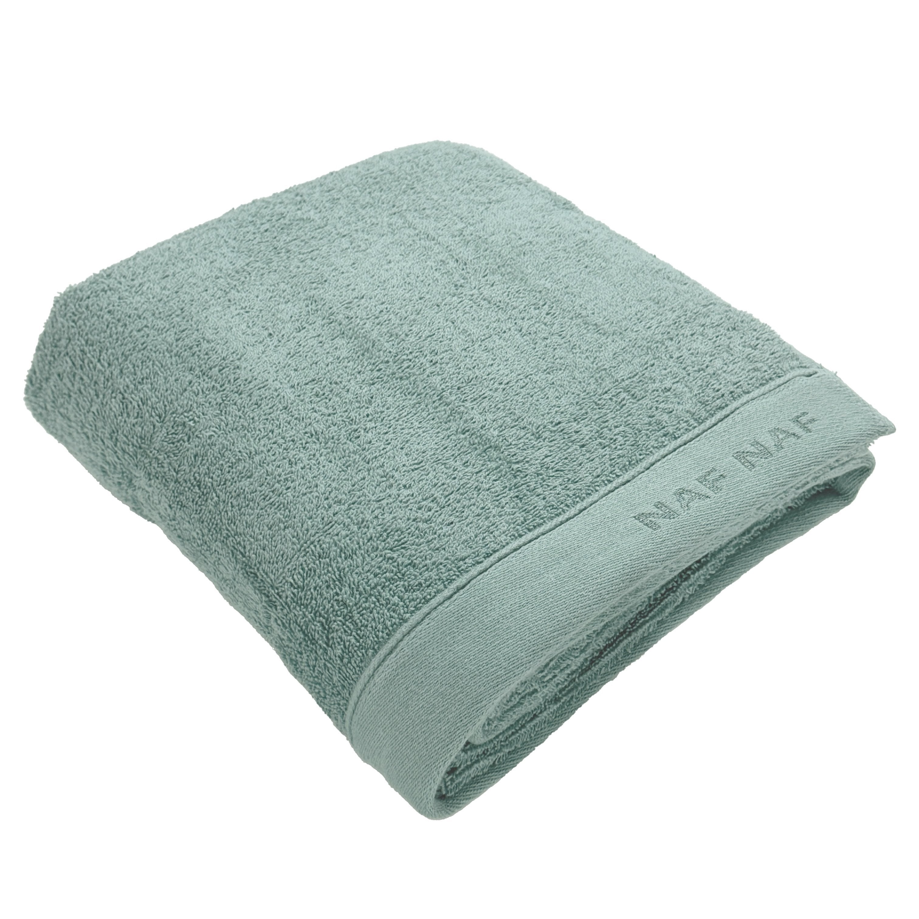 Stokomani Maison Serviette de bain coton vert 100x150 cm