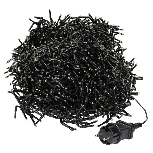ECD Germany guirlande LED 14,9 m blanc chaud 1152 LED extérieur