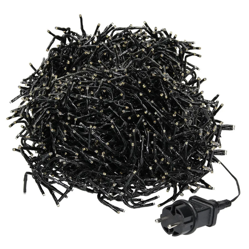 ECD Germany guirlande LED 14,9 m blanc chaud 1152 LED extérieur