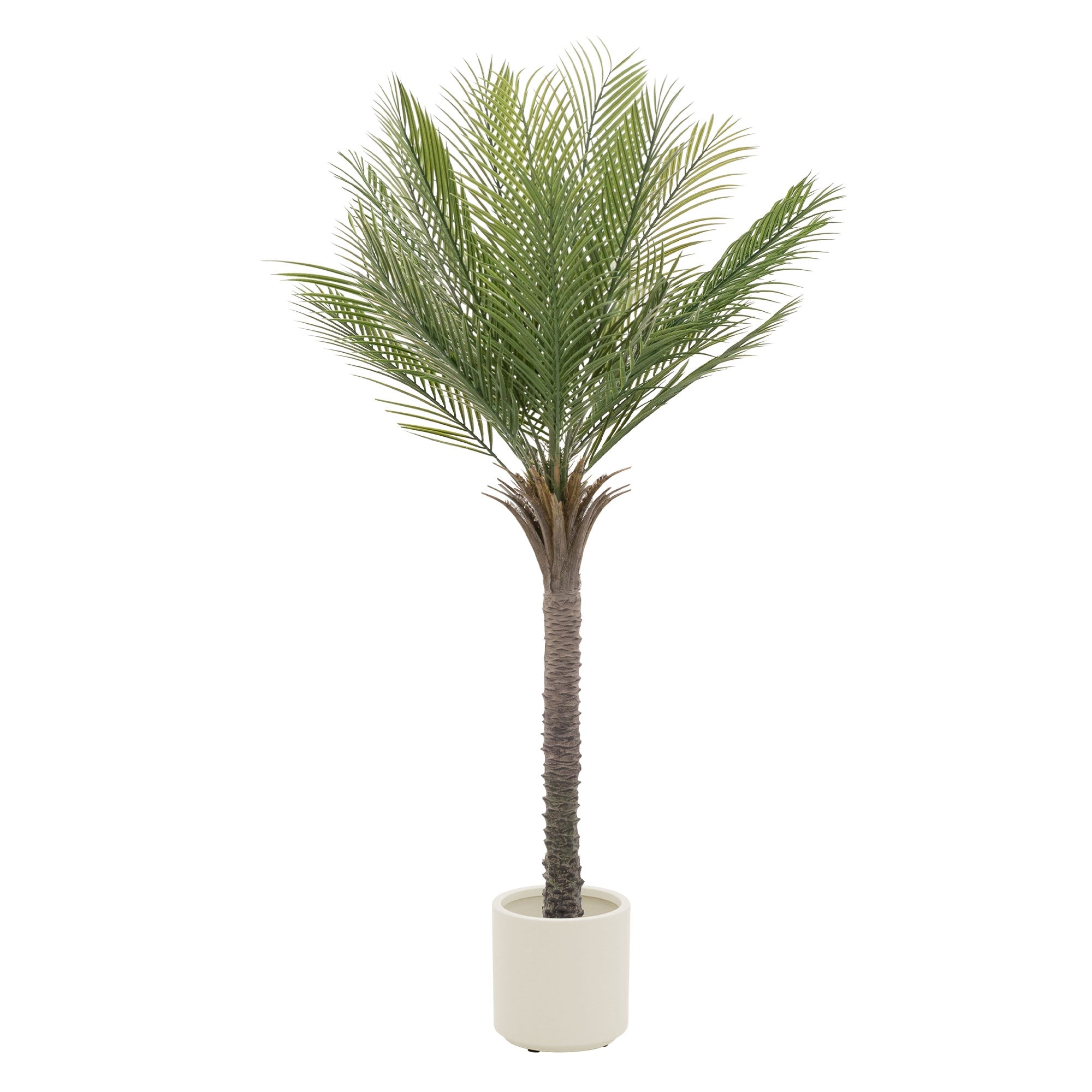ECD Germany Haus & Wohnen palmier artificiel 150 cm en pot tropical