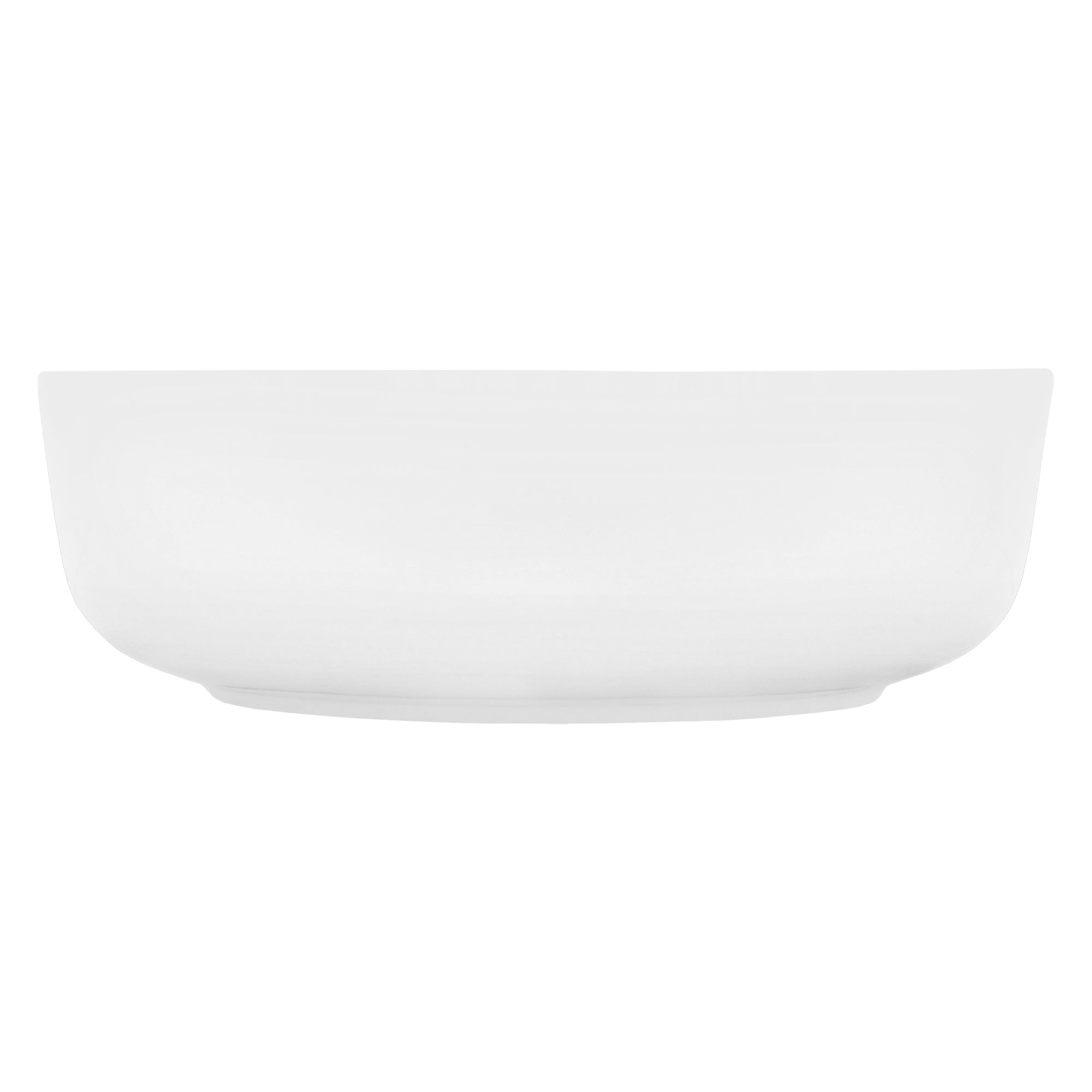 LuxeBath lavabo rond blanc céramique Ø40 cm avec bonde