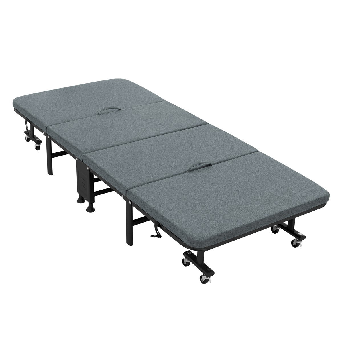 ECD Germany Kinder lit appoint pliant 80x190 matelas