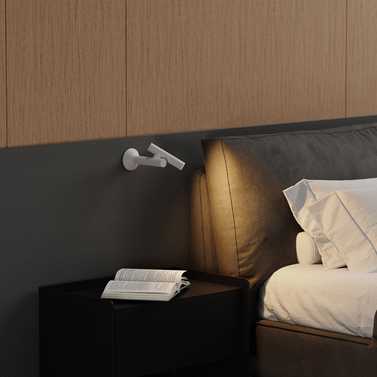 Red Deco Zoom Wall White lampe murale sans fil blanche LED