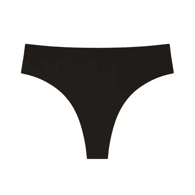 Stokomani Mode String Microfibre Noir Taille 44 Invisible