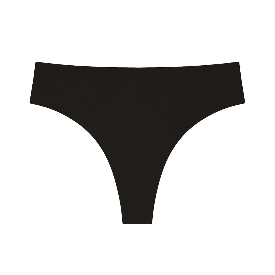 Stokomani Mode String Microfibre Noir Taille 44 Invisible