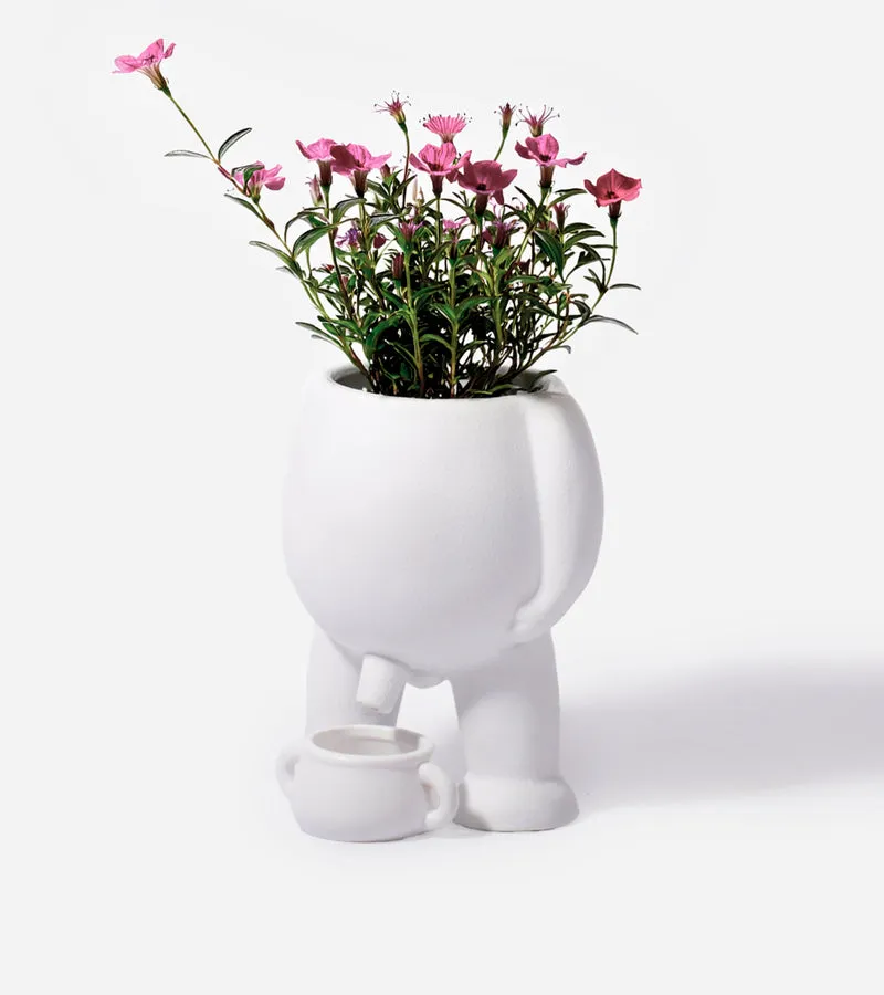 L'avant gardiste Pot plante humour qui fait pipi à poser