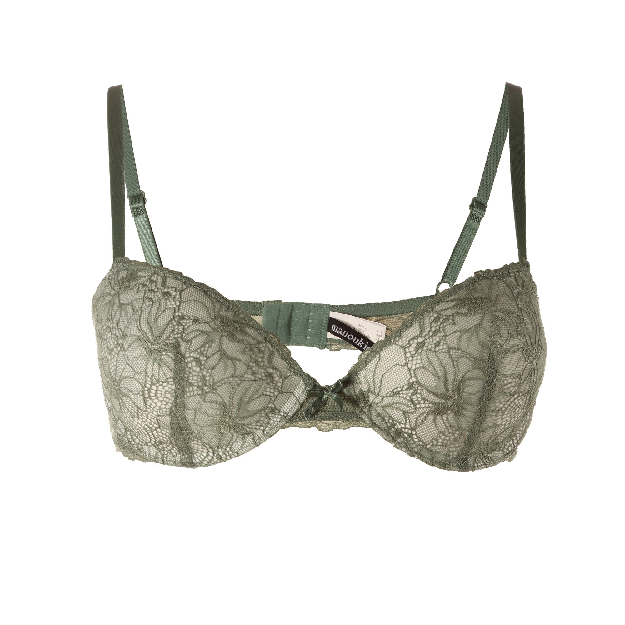 Stokomani Mode soutien-gorge dentelle vert lingerie