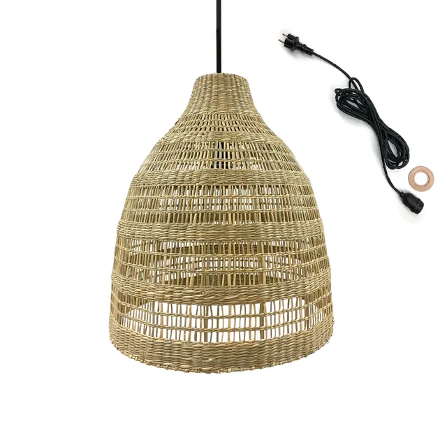 Red Deco Freya Long suspension herbe marine 5m E27