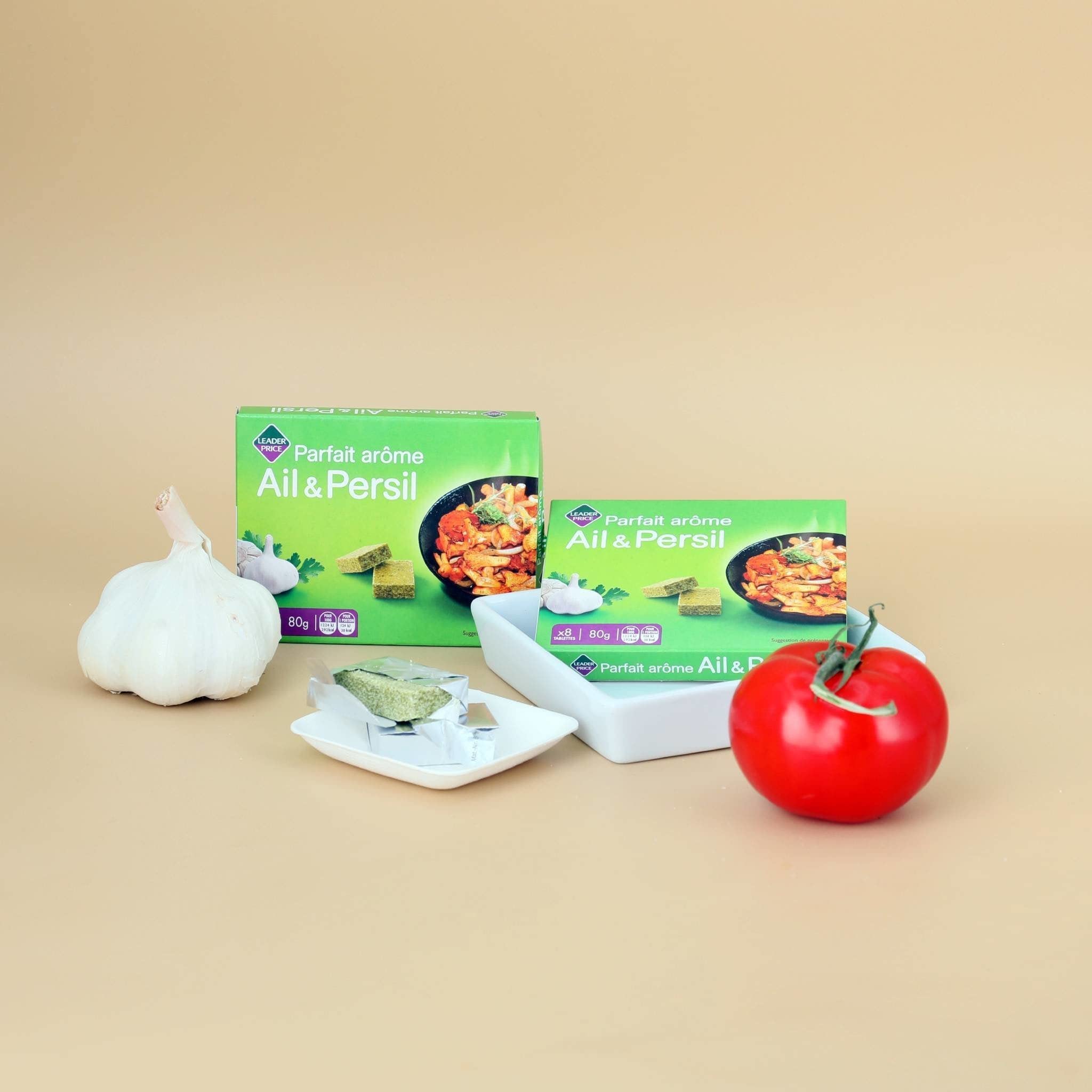 Leader Price Parfait Arôme Ail & Persil assaisonnement 80g