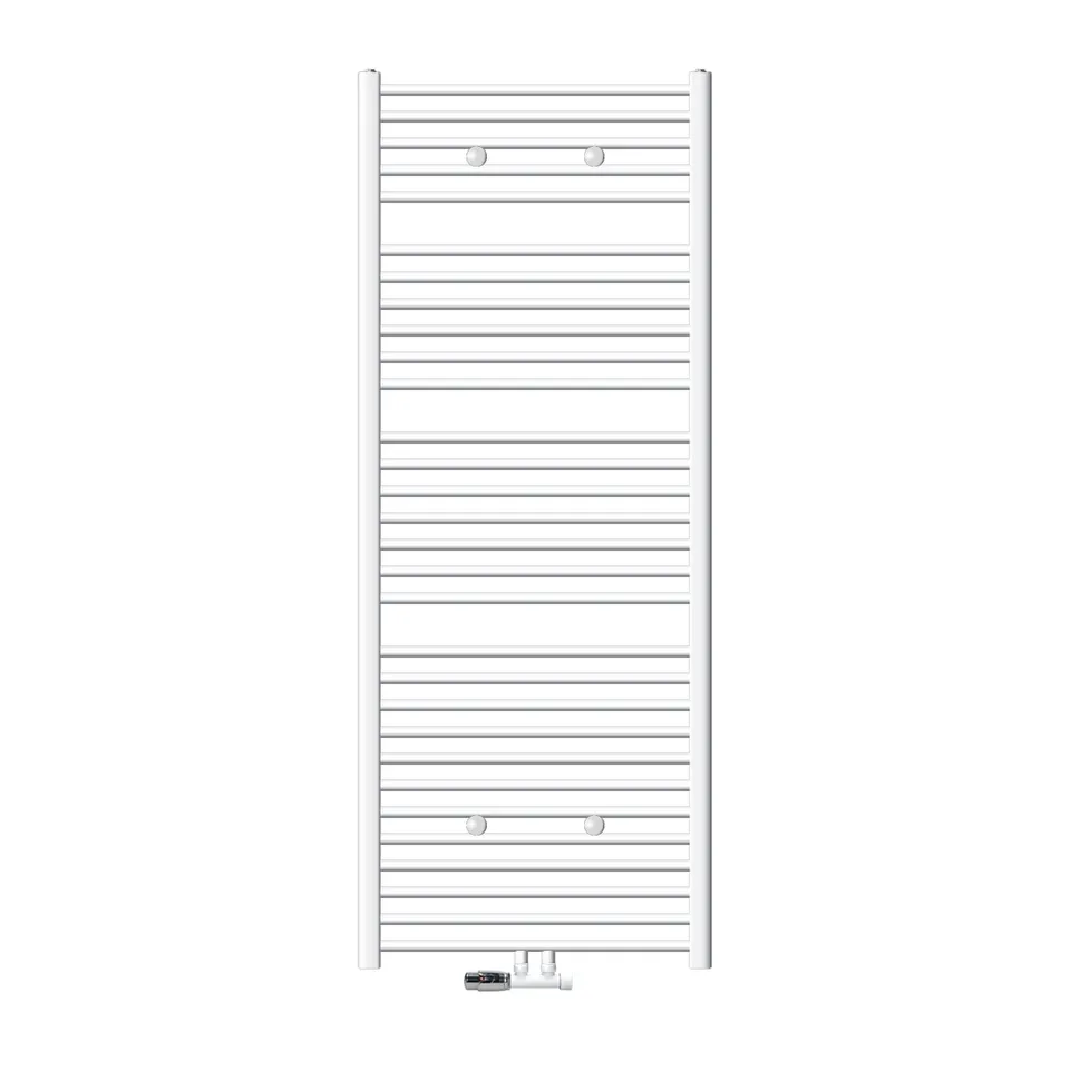 LuxeBath Sahara sèche-serviettes 750x1800 mm blanc courbé