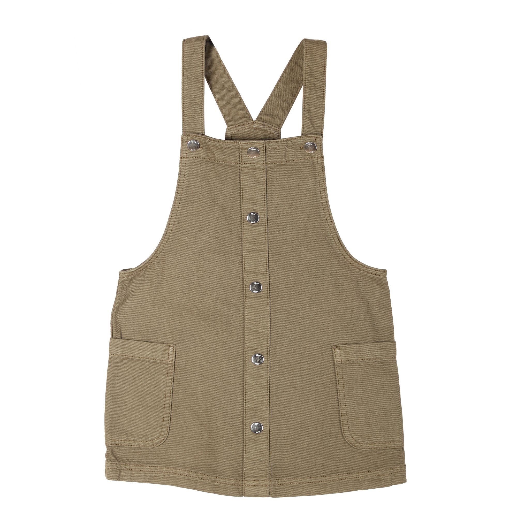 Stokomani Mode robe salopette jean kaki enfant 4A