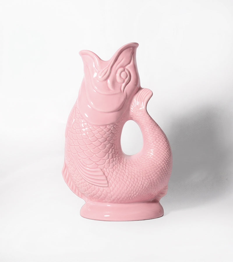 L'avant gardiste Gluggle XL carafe poisson vert sauge
