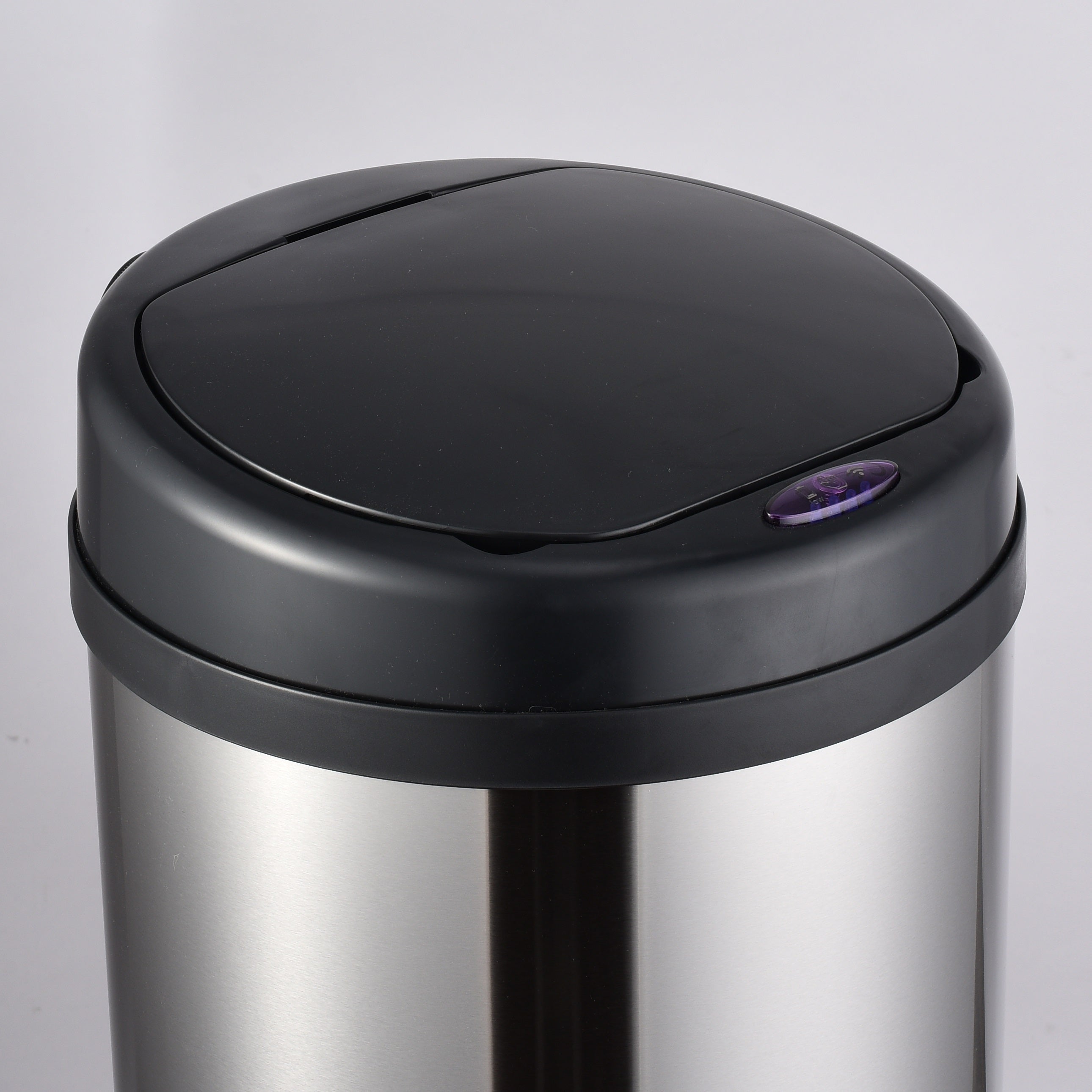 Red Deco Artic Silver poubelle automatique 50L inox
