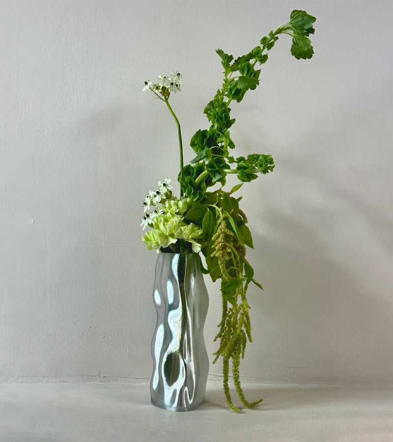 L'avant gardiste Magma vase transparent Medium design lave