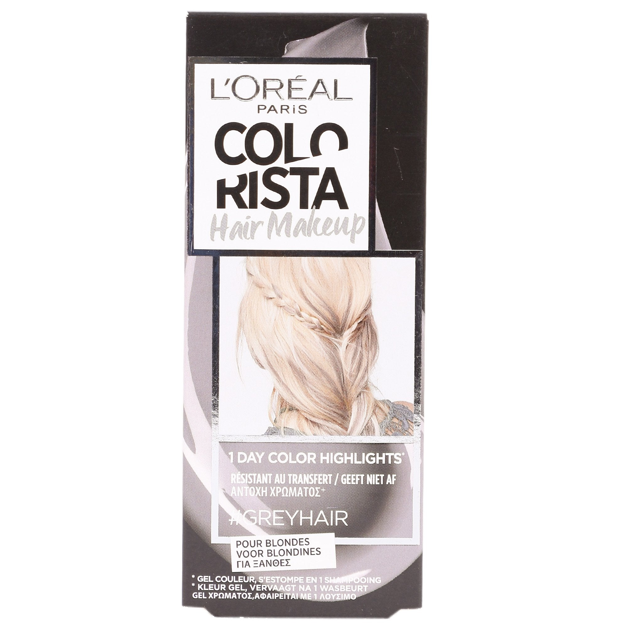 L’Oréal Colorista coloration grise cheveux