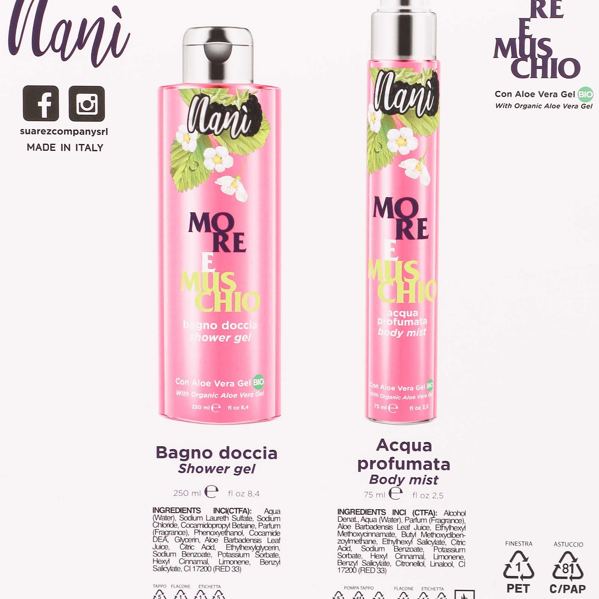 Stokomani Beauté coffret mûre et musc 2 pcs