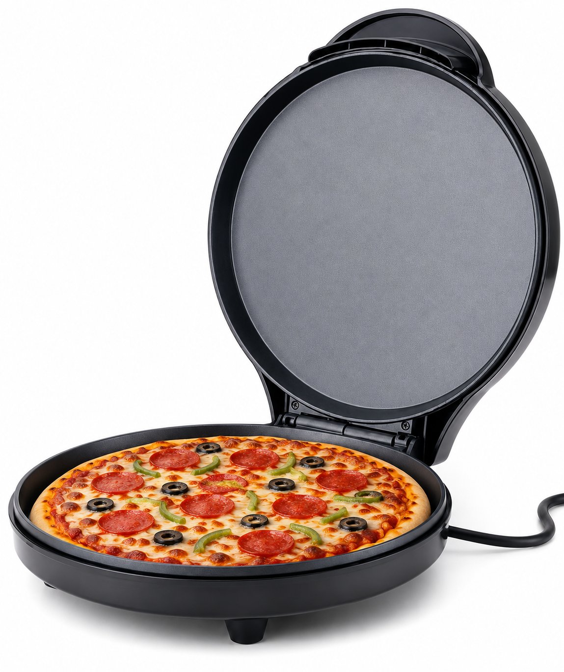 Stokomani Appareil à pizza 32 cm 220°C