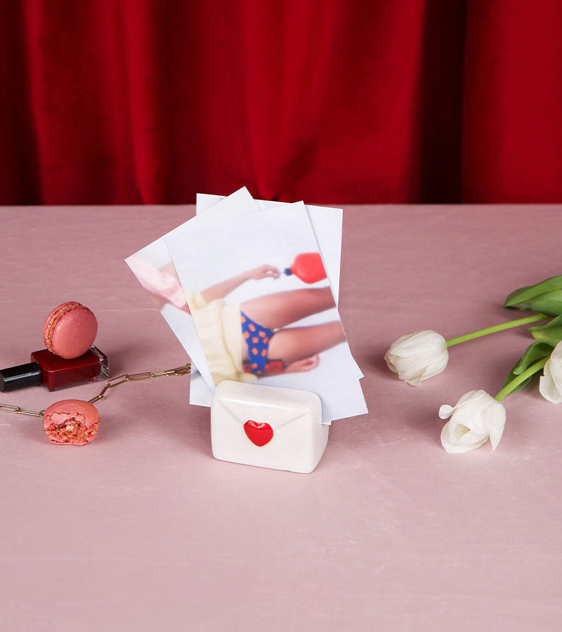 L'avant gardiste Objets déco porte-photo lettre d'amour cadre photo couple