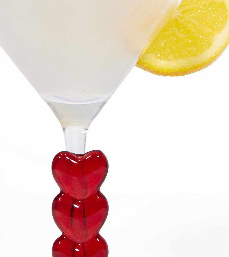 L'avant gardiste Love verres à cocktail coffret 2 Saint-Valentin