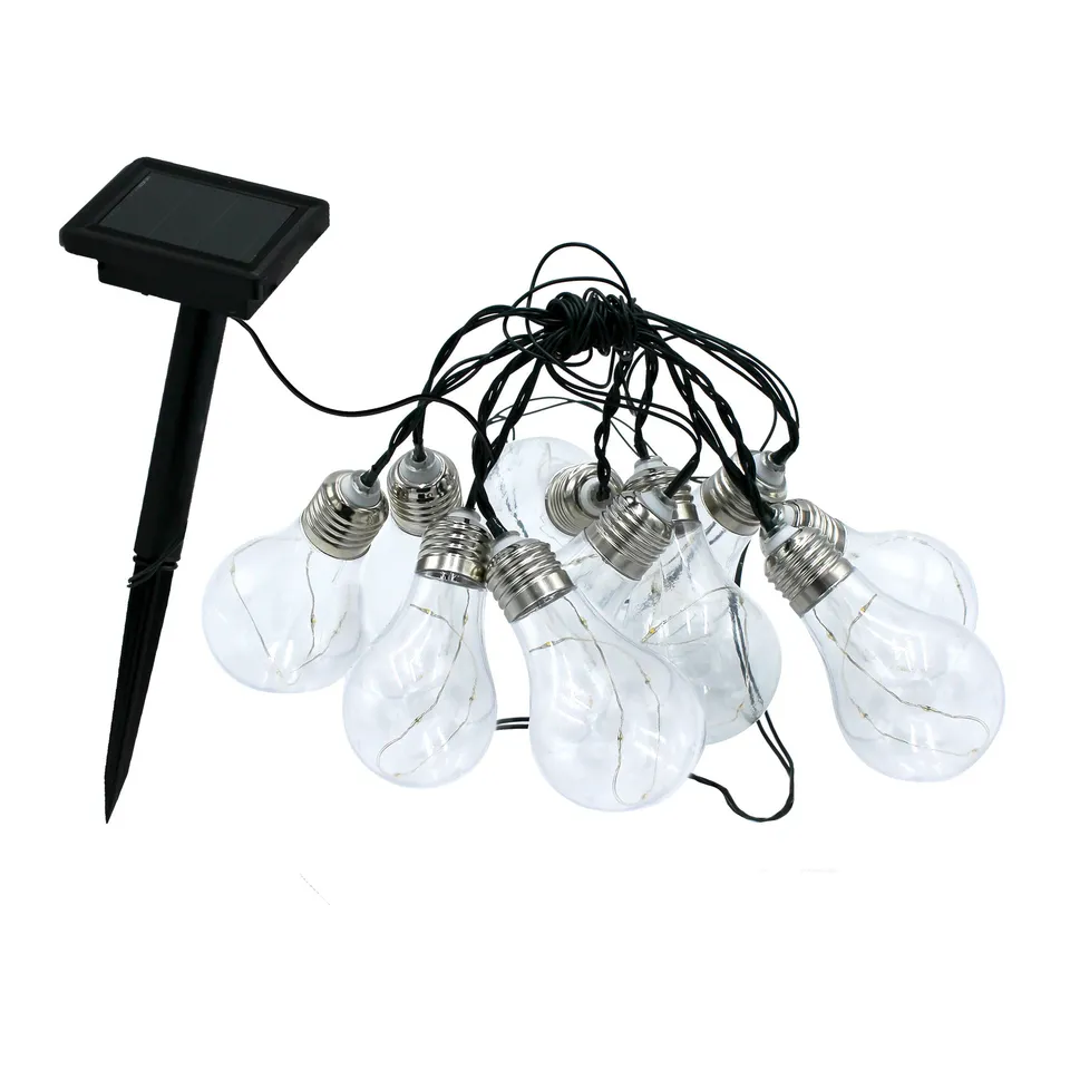 Red Deco Fantasy Star guirlande solaire 10 LED blanc chaud