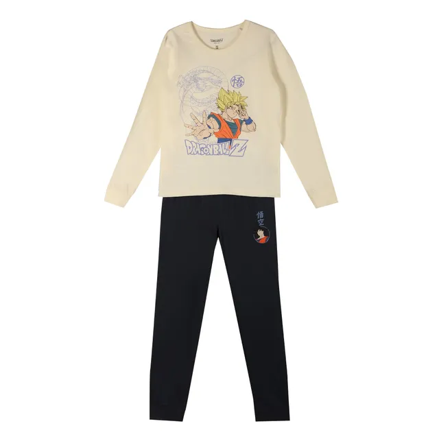Pyjama jersey blanc enfant 10A nuit coton