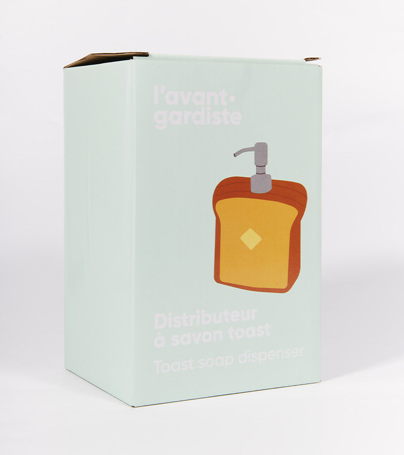 L'avant gardiste distributeur de savon toast brunch