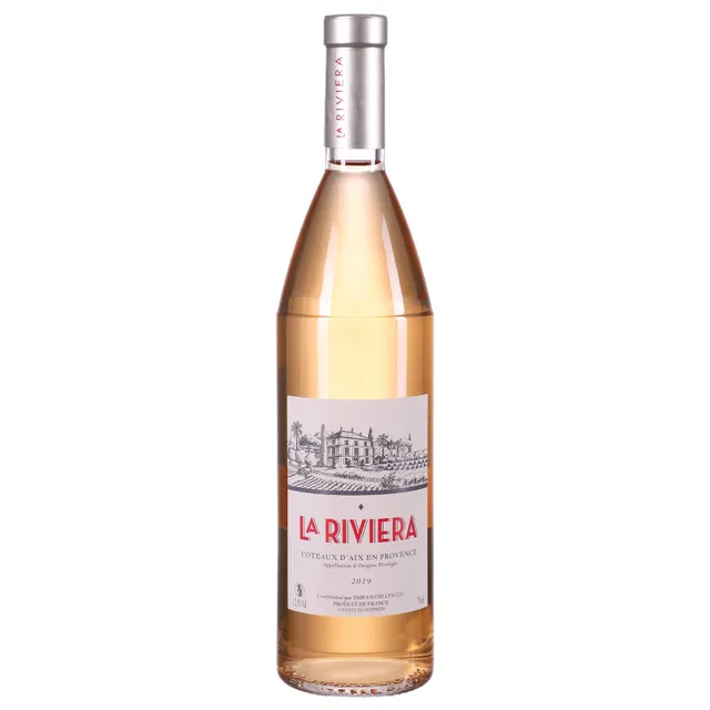 La Riviera AOP Coteaux Varois Provence 2019 vin rosé 12,5%