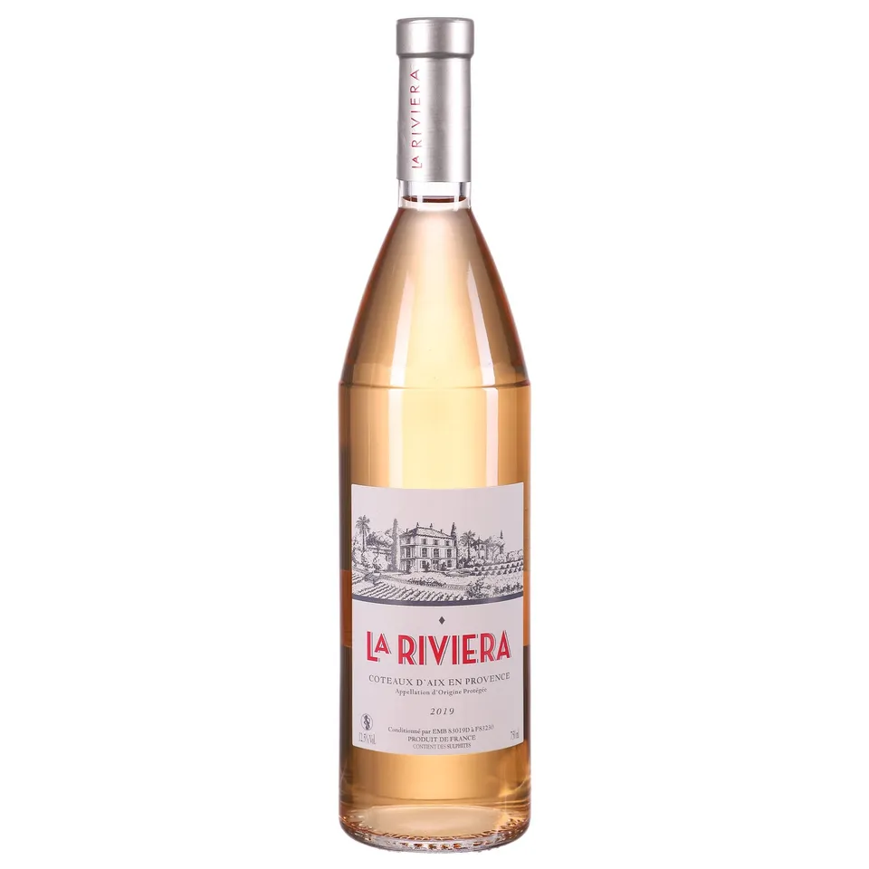 La Riviera AOP Coteaux Varois Provence 2019 vin rosé 12,5%