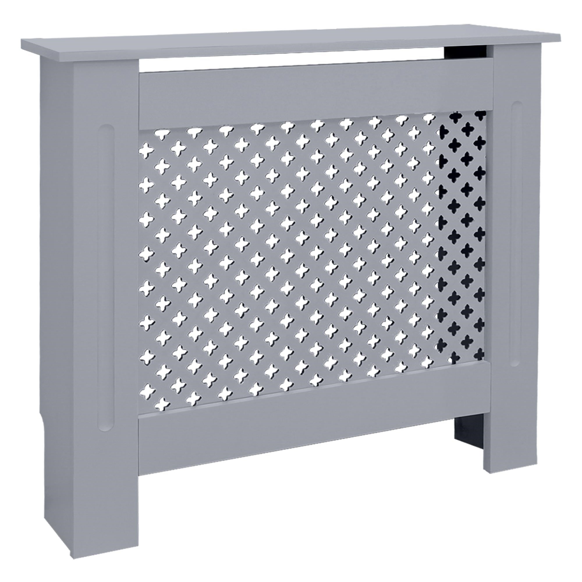 ECD Germany Heizungen cache radiateur MDF anthracite 112 cm