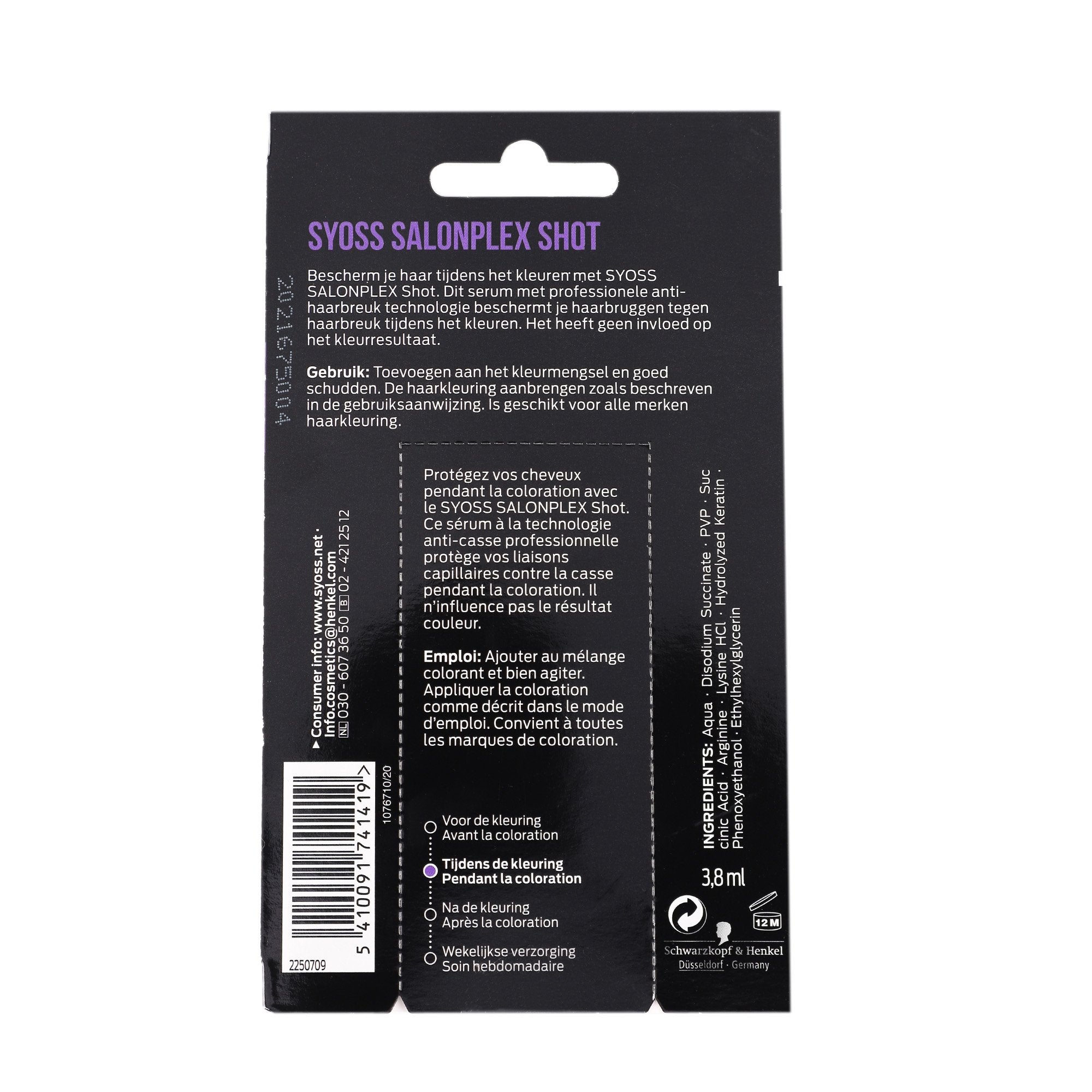 Stokomani dose anti-casse coloration cheveux