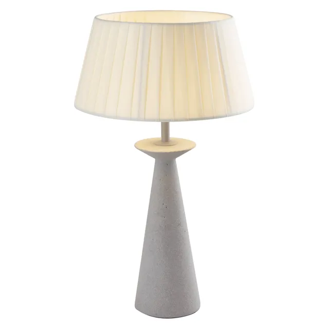 Red Deco Koni Cement lampe béton H35cm LED sans fil