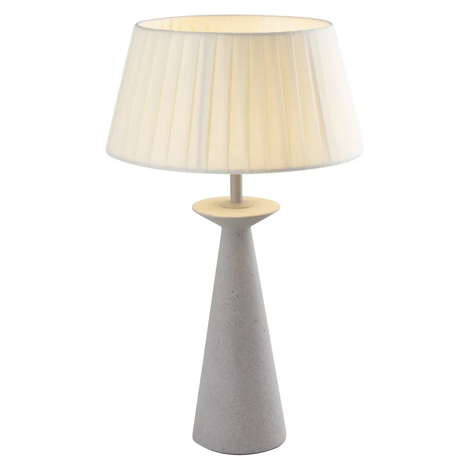 Red Deco Koni Cement lampe béton H35cm LED sans fil