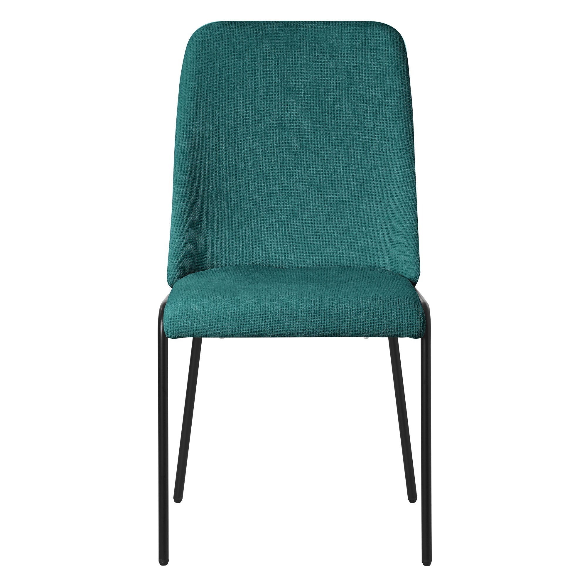 ECD Germany ML-Design chaise pétrole lot 2 rembourrée