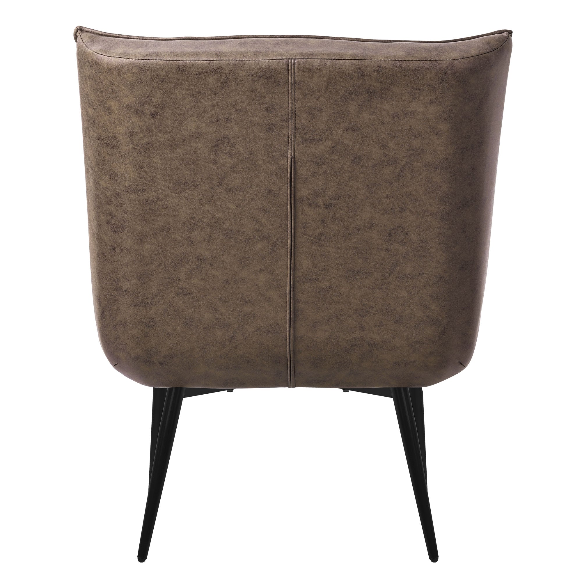 ECD Germany Möbel fauteuil relax simili cuir anthracite coussin