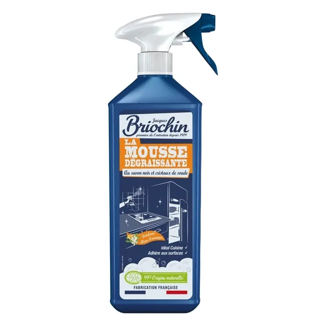 Pistolet mousse dégraissant savon noir Ecocert cuisine