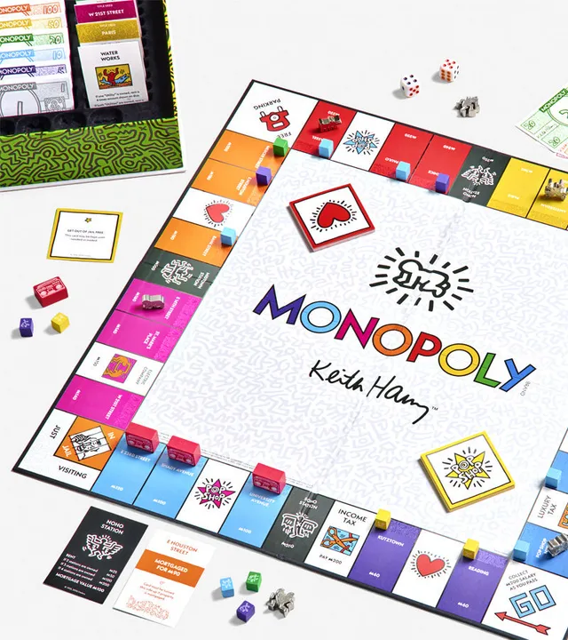 L'avant gardiste Fun & Jeux Monopoly Keith Haring jeu édition limitée