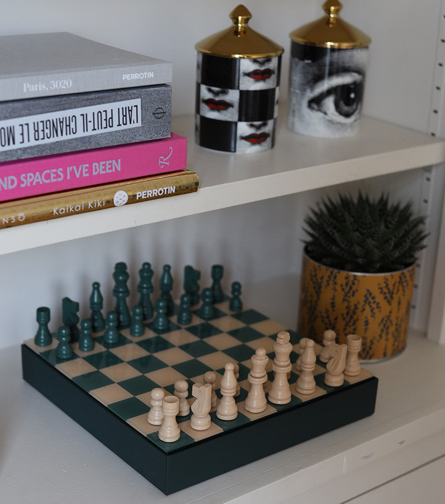 L'avant gardiste Fun & Jeux jeu d'échecs Printworks scandinave bois