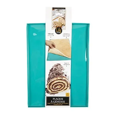 Stokomani Maison plaque génoise silicone roulé bûche