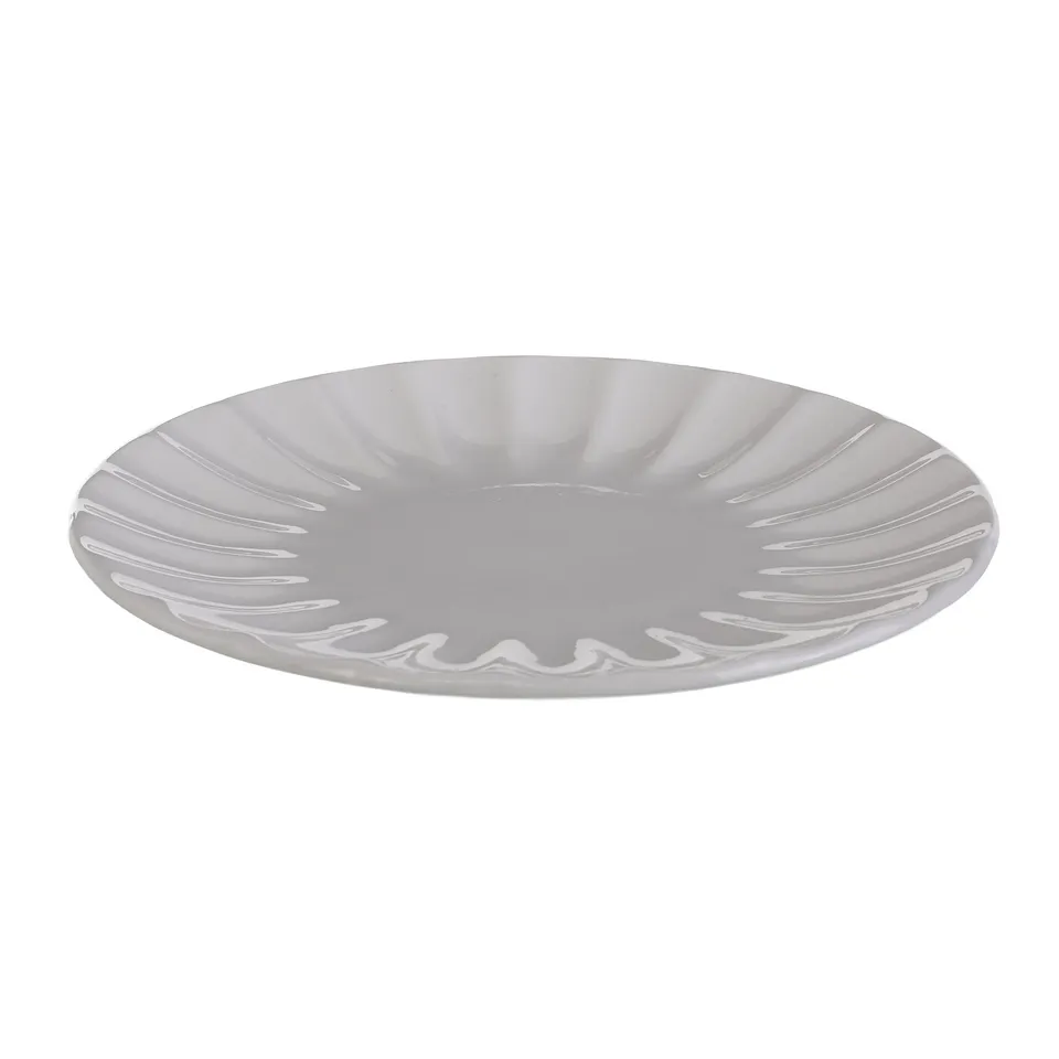 Stokomani Maison lot 4 assiettes plates coquillages