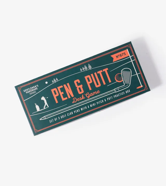 L'avant gardiste Lifestyle coffret stylos golf bureau